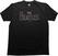 Tričko The Beatles Tričko Drop T Embroidered Unisex Black XL
