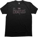 The Beatles Drop T Embroidered Black M Camiseta de manga corta