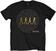 T-Shirt The Beatles T-Shirt Abbey Road Songs Swirl Foiled Unisex Black M