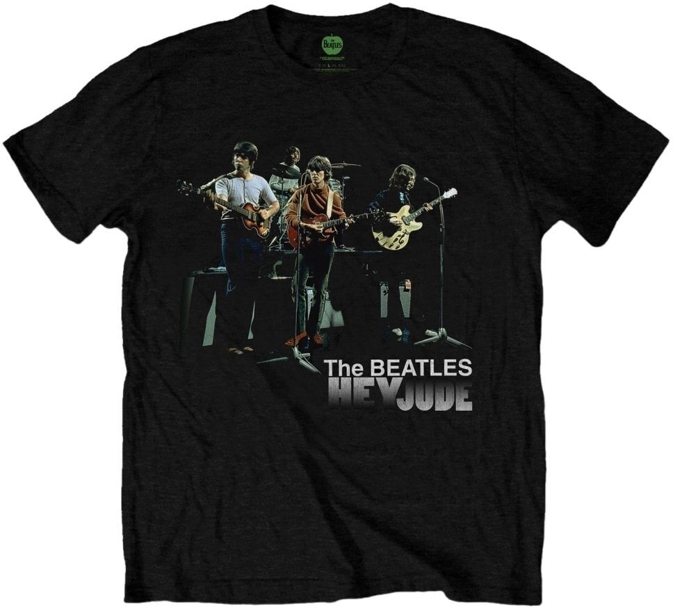 Koszulka The Beatles Koszulka Hey Jude Version 2 Unisex Black 2XL