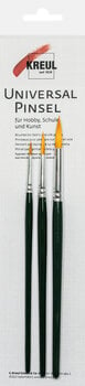 Paint Brush Kreul Universal Basic Synthetics Set of Round Brushes 3 pcs - 1