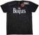 T-Shirt The Beatles T-Shirt Drop T Logo Snow Wash Unisex Black S