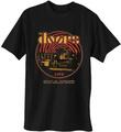 The Doors 68 Retro Circle Black L T-särk