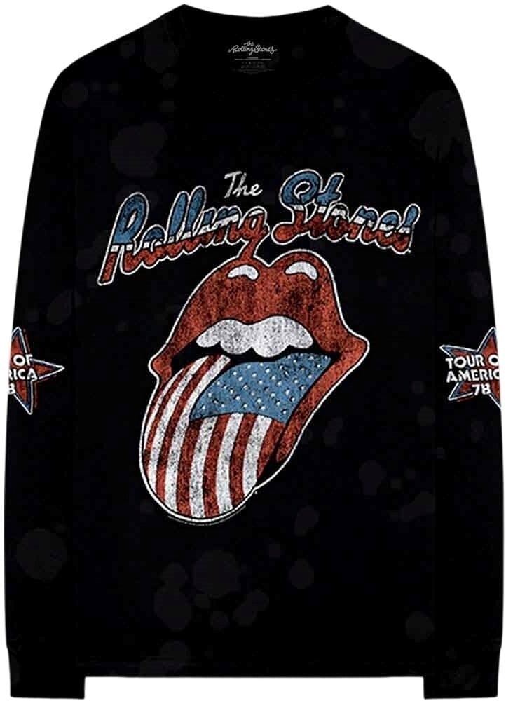 Πουκάμισο The Rolling Stones Πουκάμισο US Tour '78 Unisex Black 2XL