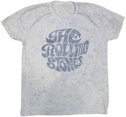 T-shirt The Rolling Stones 70's Logo Dip-Dye on White XL T-shirt