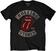 Hudobné a filmové tričká: The Rolling Stones Tričko Tour 1978 Unisex Black 2XL Tričko The Rolling Stones Tričko Tour 1978 Unisex Black 2XL