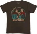 The Rolling Stones Some Girls Shattered Brown M T-Shirt