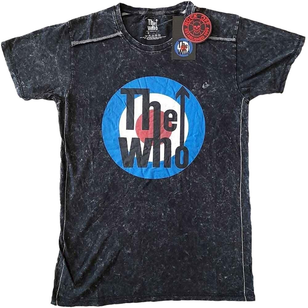 Shirt The Who Shirt Target Logo Unisex Black 2XL