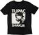 Cămăși muzicale și de film: 2Pac Tricou Eyes Closed Unisex Black 2XL Tricou 2Pac Tricou Eyes Closed Unisex Black 2XL