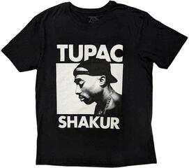 T-shirt 2Pac Eyes Closed Black S T-shirt