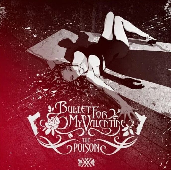 LP plošča Bullet For My Valentine - Poison (Transparent Red Coloured) (Limited Edition) (Anniversary Edition) (LP)