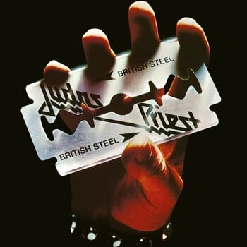 Vinyl Record Judas Priest - British Steel (Black & White Splatter Coloured) (Reissue) (LP) - 1