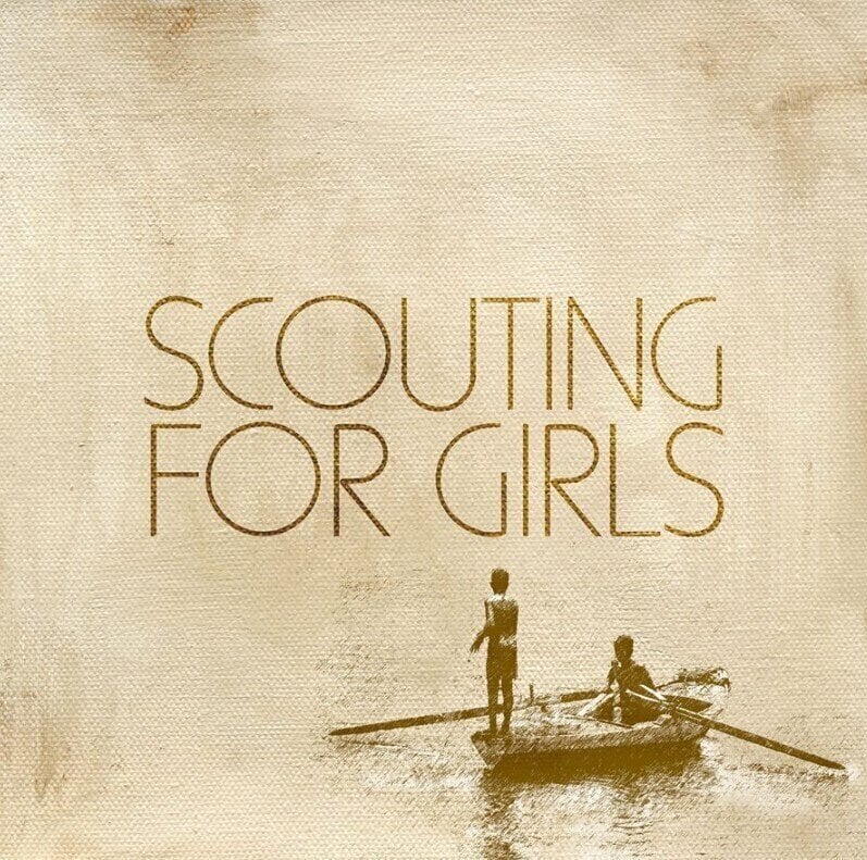 LP ploča Scouting For Girls - Scouting For Girls (Orange & Black Marble Coloured) (Reissue) (LP)