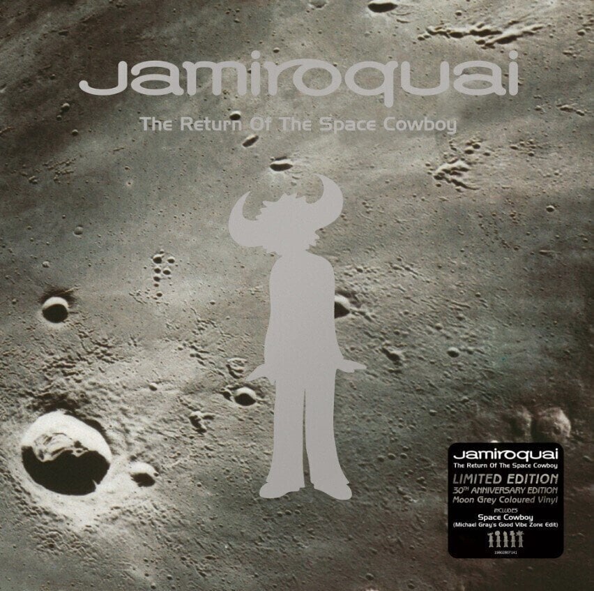 Schallplatte Jamiroquai - The Return Of The Space Cowboy (Moon Grey Marble Coloured) (Anniversary Edition) (Reissue) (2 LP)