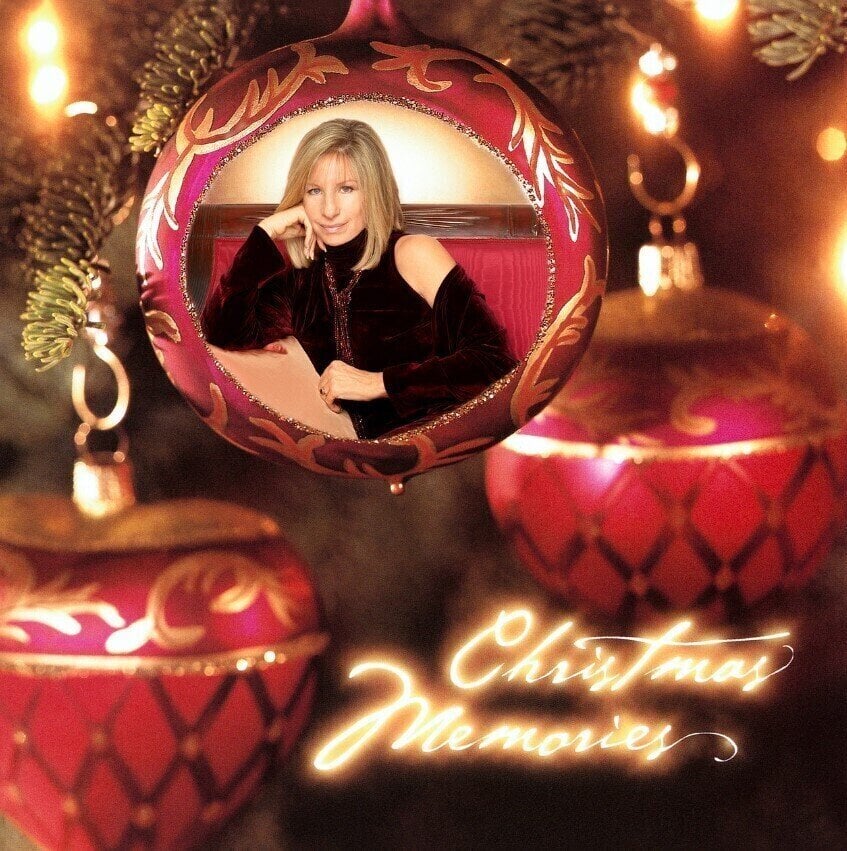 Płyta winylowa Barbra Streisand - Christmas Memories (Hazy Red Coloured) (Reissue) (LP)