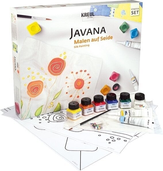 Silk Paint Kreul Javana Set of Silk Paints 8 x 20 ml