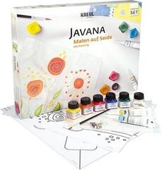 Culoare mătase Kreul Javana Set de culori pentru mătase 8 x 20 ml