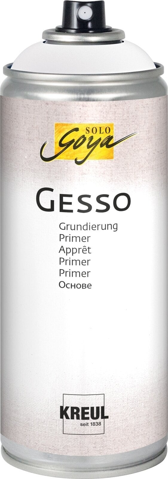 Pintura de fondo Kreul Gesso Primer Blanco 400 ml 1 pieza