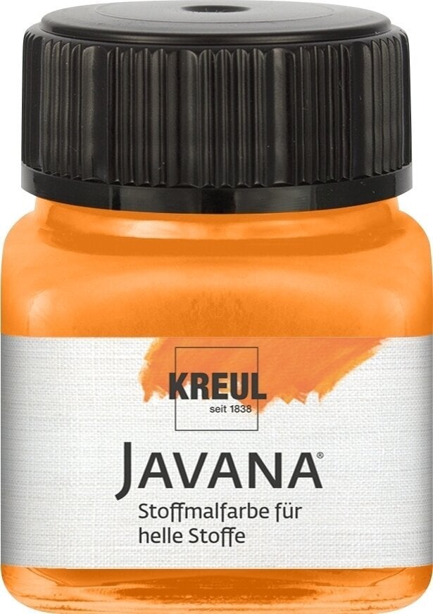 Tinta para tecido Kreul Javana Tinta para tecido Orange 20 ml 1 un.