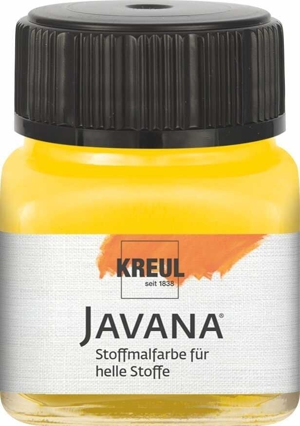 Colore per tessuto Kreul Javana Vernice per tessuti Golden Yellow 20 ml 1 pz