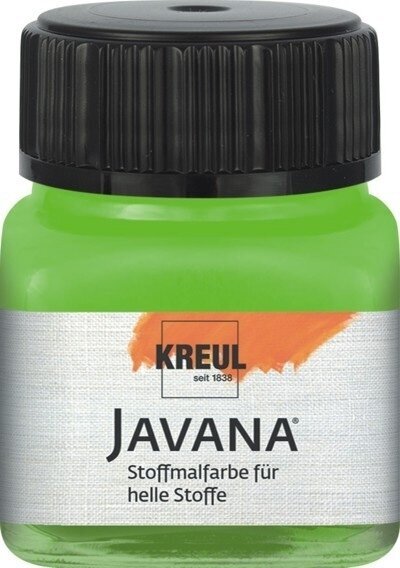 Barva za tekstil Kreul Javana Barva za tkanine May Green 20 ml 1 kos