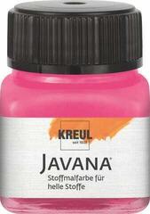 Barva na textil Kreul Javana Barva na látky Pink 20 ml 1 ks