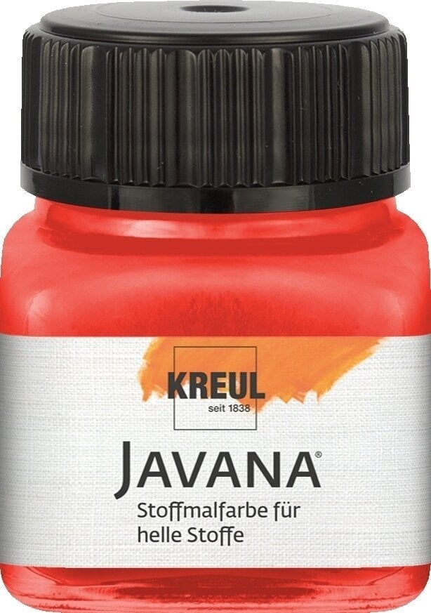 Fabric paint Kreul Javana Fabric Paint Red 20 ml 1 pc