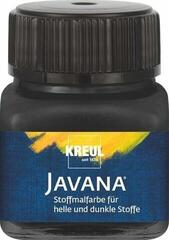 Barva na textil Kreul Javana Barva na látky Black 20 ml 1 ks