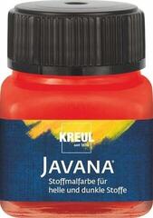 Barva na textil Kreul Javana Barva na látky Red 20 ml 1 ks