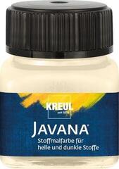 Peinture pour tissu Kreul Javana Peinture pour tissu Vanille 20 ml 1 pc