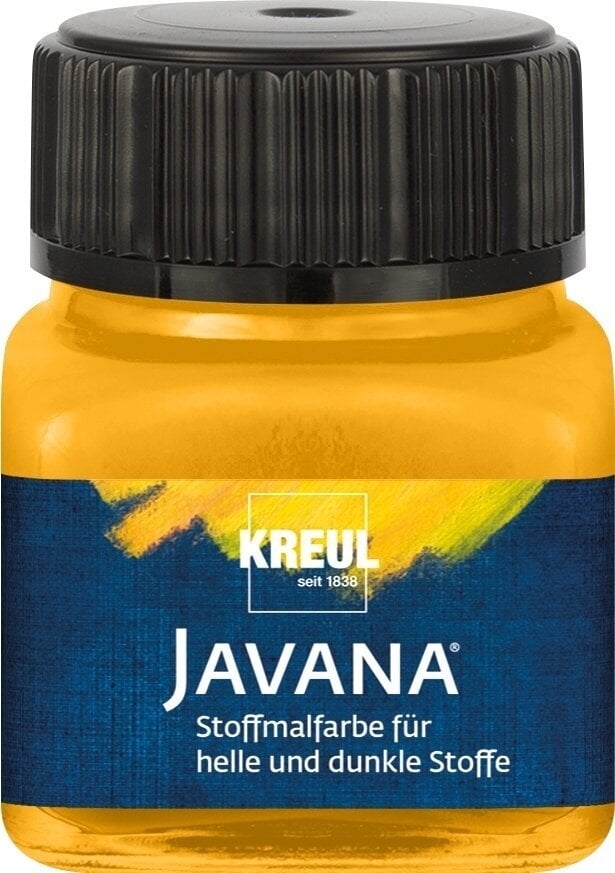 Tygfärg Kreul Javana Fabriksfärg Golden Yellow 20 ml 1 st