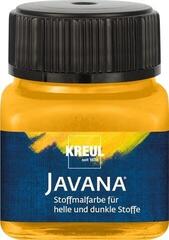 Culaore textilă Kreul Javana Vopsea de material Golden Yellow 20 ml 1 buc.