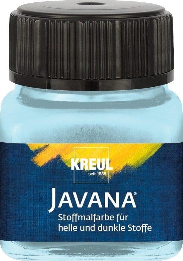 Peinture pour tissu Kreul Javana Peinture pour tissu Ice Blue 20 ml 1 pc