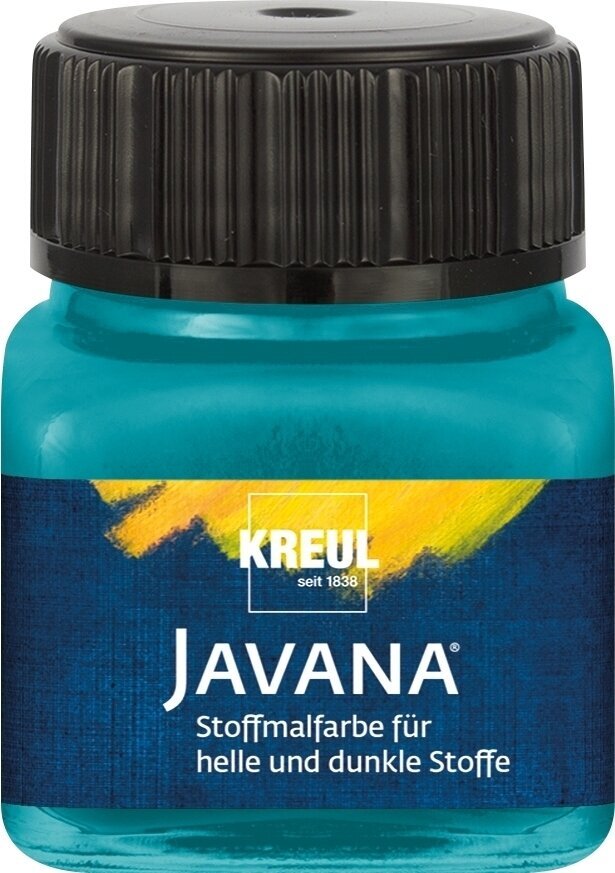 Colore per tessuto Kreul Javana Vernice per tessuti Turquoise 20 ml 1 pz