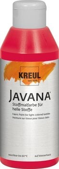 Culaore textilă Kreul Javana Vopsea de material Carmine Red 250 ml 1 buc - 1