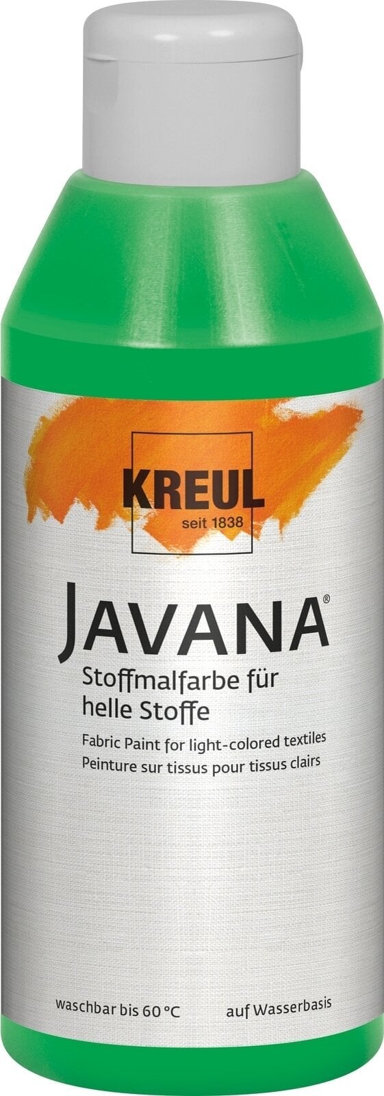 Боя за текстил Kreul Javana Боя за плат Brilliant Green 250 ml 1 бр