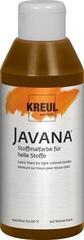 Culaore textilă Kreul Javana Vopsea de material Dark Brown 250 ml 1 buc.