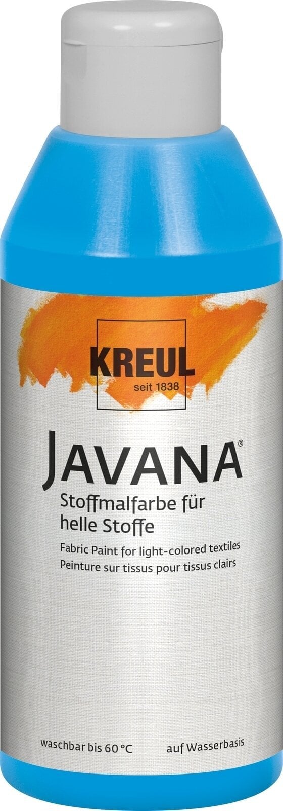 Textilfesték Kreul Javana Szövet festék Azure Blue 250 ml 1 db