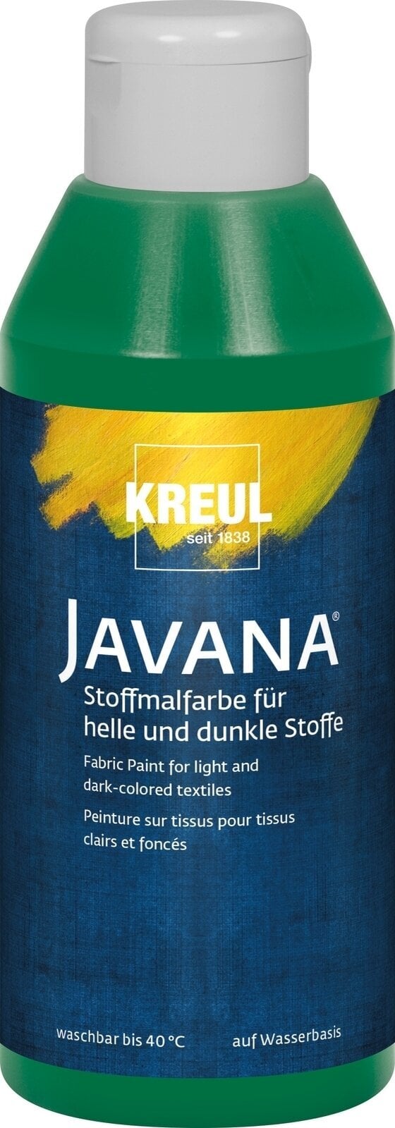 Kangasmaali Kreul Javana Kangasmaali Dark Green 250 ml 1 kpl