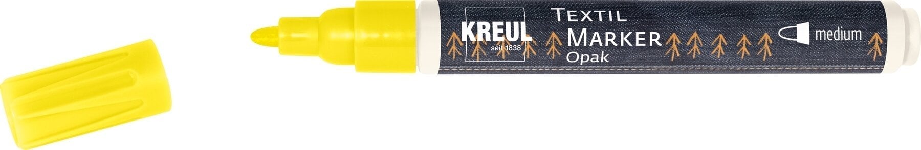 Feutre à point Kreul 92761 Marqueur pour textile Yellow 1 pc