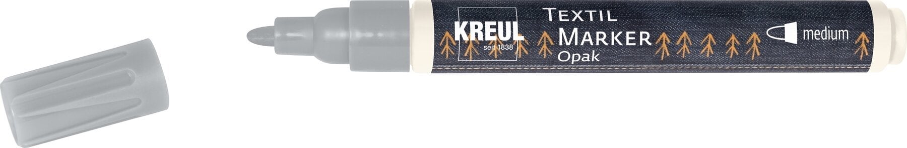 Filzstift Kreul 92770 Textilmarker Silver 1 Stck