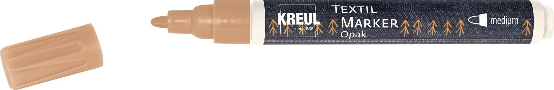 Feutre à point Kreul 92771 Marqueur pour textile Copper 1 pc