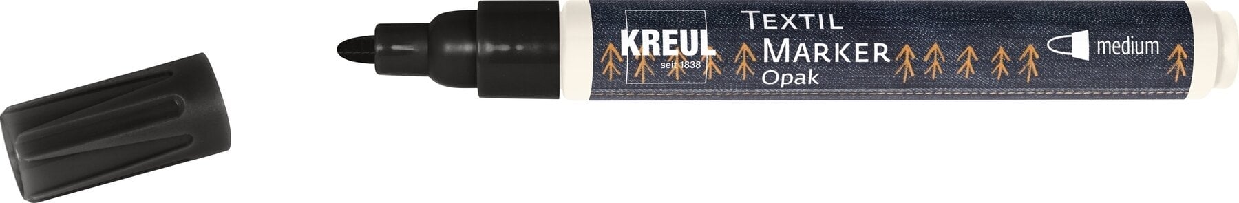 Felt-Tip Pen Kreul 92772 Textile Marker Black 1 pc