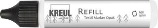 Pixur cu pâslă Kreul 92791 Rezervă pentru markere textile White 25 ml 1 buc.