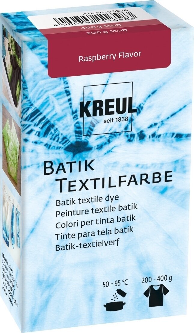 Textilfesték Kreul Batik Festék batikoláshoz Raspberry Flavor 1 db