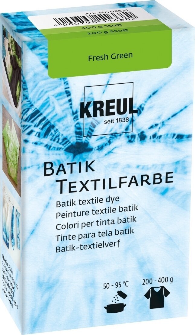 Textilfarbe Kreul Batik Farbe für Batik Fresh Green 1 Stck