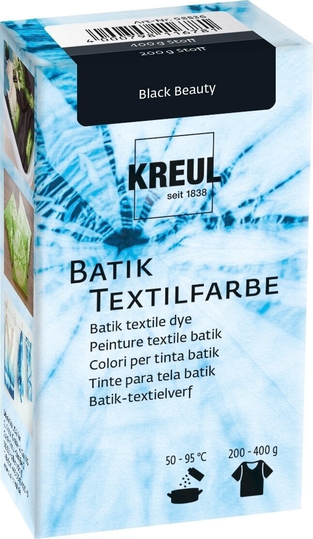 Peinture pour tissu Kreul Batik Peinture pour batik Black Beauty 1 pc