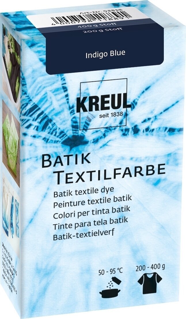 Textilfarbe Kreul Batik Farbe für Batik Indigo Blue 1 Stck