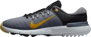 Dámske golfové boty Nike Free Unisex Black/Cool Grey/Pure Platinum/Infinite Gold