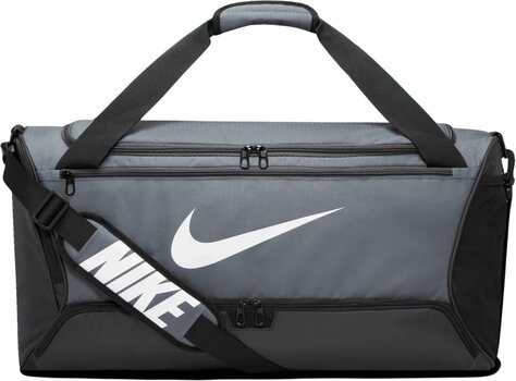 Lifestyle Σακίδιο Πλάτης / Τσάντα Nike Brasilia Duffel Bag Black/Cool Grey 60 L Αθλητική τσάντα - 1